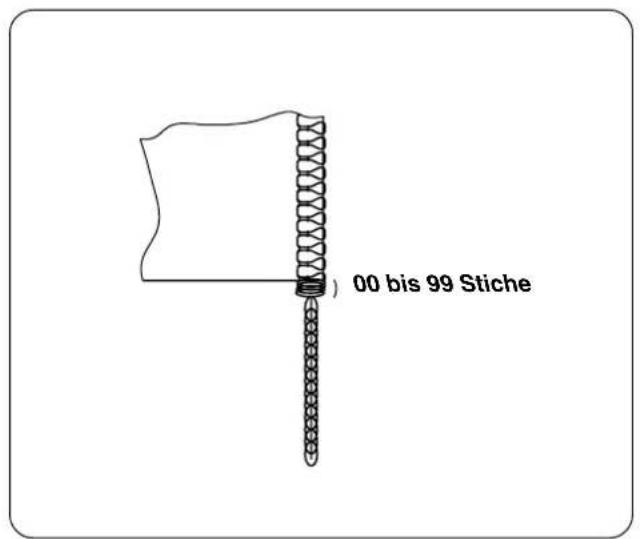 00 bis 99 Stiche