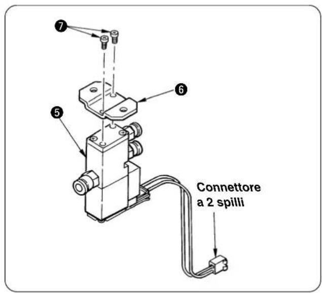7 6 5 Connettore a 2 spilli