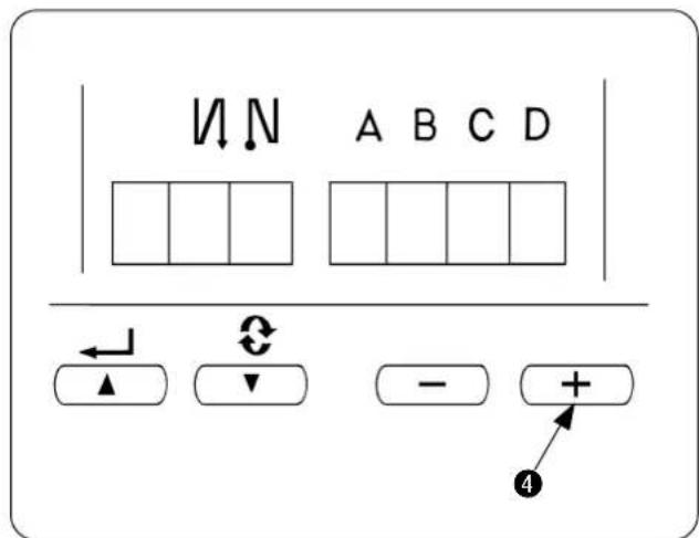 V↓N A B C D ← ↑ ↔ - + 4