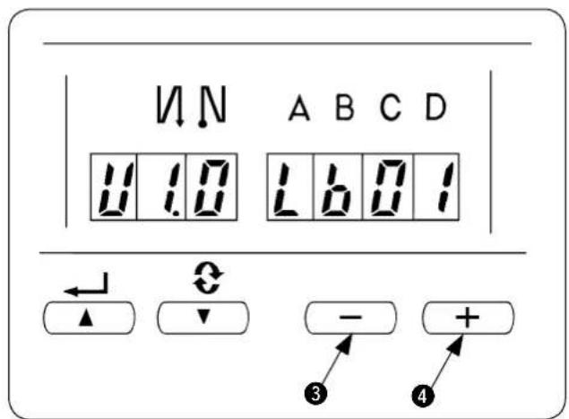 V N A B C D 11.0 L 6.0 1 ← ↑ ○ - + ③ ④