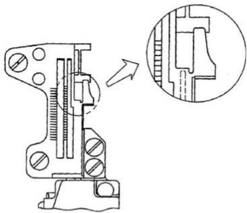 JUKI PS700 - Raccordement de la source d'air - 3