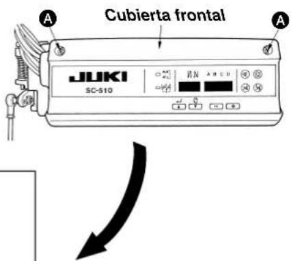 A Cubierta frontal JUKI SC-510 A