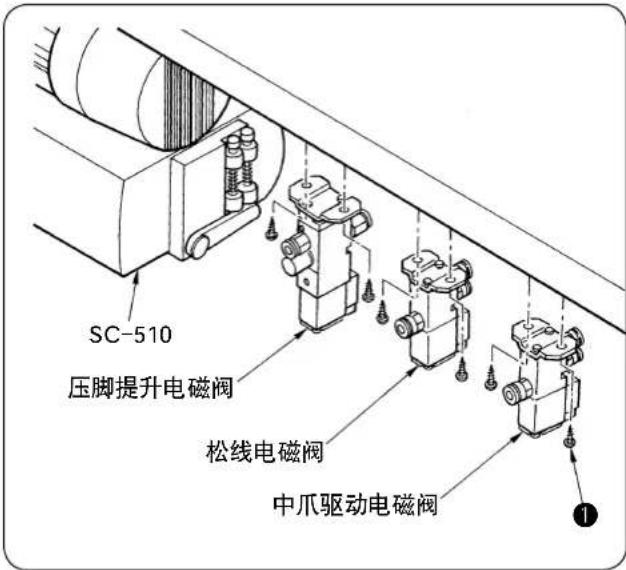 SC-510 压脚提升电磁阀 松线电磁阀 中爪驱动电磁阀