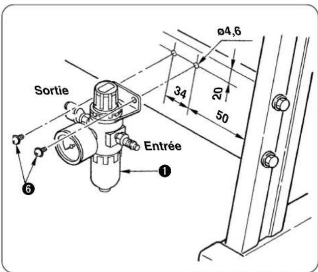 Sortie Entrée ① Ø4,6 34 20 50 ⑥