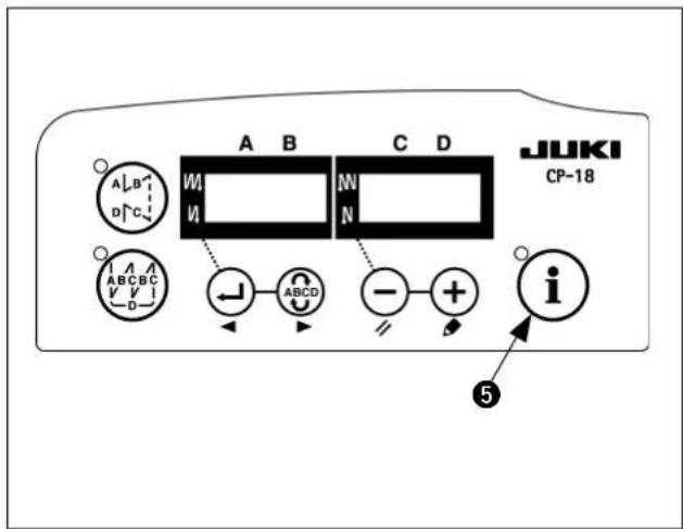 A B C D JUKI CP-18 A B W N A ABCD - + - i 5