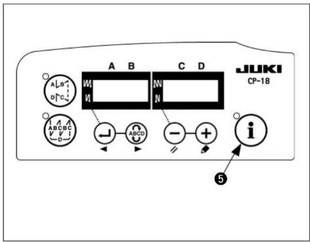 A B C D JUKI CP-18 A B W N N ABCDC - + i 5