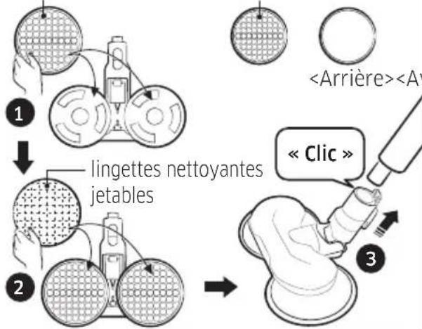 SAMSUNG VS20T7531T4 - Tampon de fixation - 1