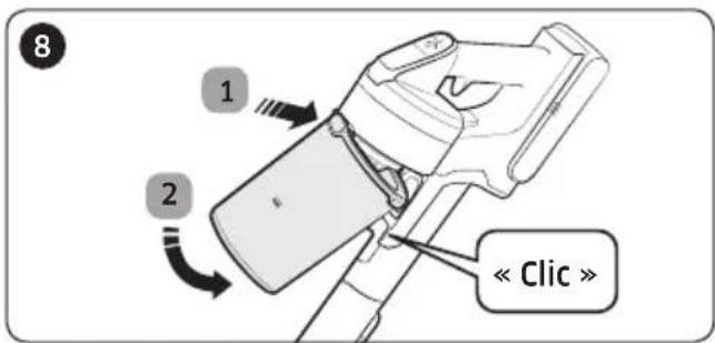 SAMSUNG VS20T7531T4 - Vider et nettoyer le réservoir de poussière - 8