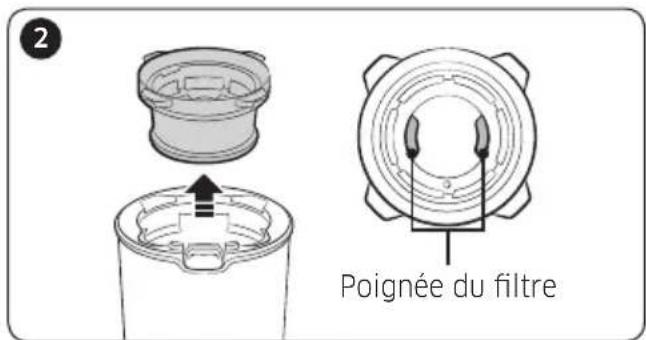 SAMSUNG VS20T7531T4 - Vider et nettoyer le réservoir de poussière - 2