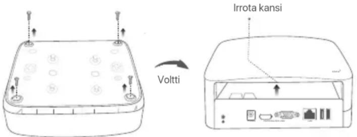 Tenda N3L8H V2.0 - I Asenna kiintolevy - 2