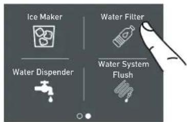 KITCHENAID KCVCX 20901L - 6) Water Filter (Wasserfilter) Aktivierung - 2