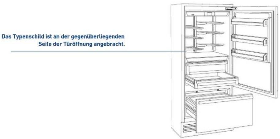 KITCHENAID KCVCX 20901L - Typenschild - 1