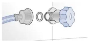KITCHENAID KCVCX 20901L - Anschluss and das Wassersystem - 1