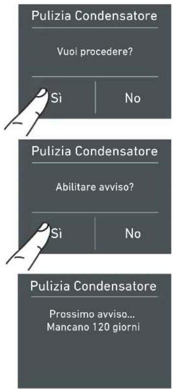 KITCHENAID KCVCX 20901L - 9) Manutenzione (attraverso il segnale d'allarme). - 5