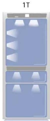 KITCHENAID KCVCX 20901L - Illuminazione vani - 1