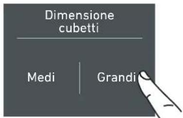 KITCHENAID KCVCX 20901L - Dimensione cubetti di ghiaccio Ice Maker - 4
