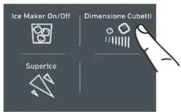KITCHENAID KCZCX 20901R - Dimensione cubetti di ghiaccio Ice Maker - 3