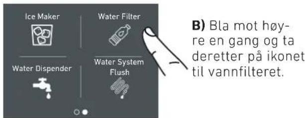 KITCHENAID KCZCX 20901R - 6a) Water Filter Deactivation (deaktivering av vannfilteret) - 3