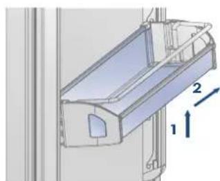 KITCHENAID KCZCX 20901R - Ablageflächen in der Tur 90 cm Modelle - 1