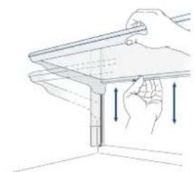 KITCHENAID KCZCX 20901L - Ripiani interni in vetro. - 2