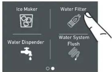 KITCHENAID KCZCX 20901L - 6) Water Filter (Wasserfilter) Aktivierung - 2