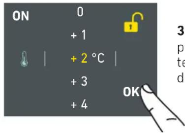 KITCHENAID KCZCX 20901L - Modificare la temperatura dei vani. - 3