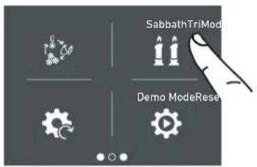 KITCHENAID KCVCX 20901R - 6) Mode sabbath (option) - 2