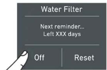 KITCHENAID KCVCX 20901R - 6b) Reset Filter - 5