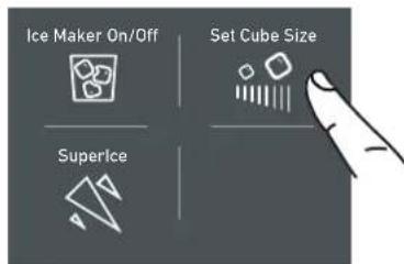 KITCHENAID KCVCX 20901R - 5a) Ice Cube Size - SuperIce (Eiswürfelgröße - SuperIce) - 3