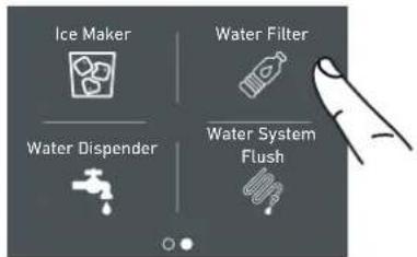 KITCHENAID KCVCX 20901R - 6b) Nulstilling af filter - 3