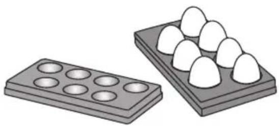 Pelgrim PKS34122 - BAC À OEUFS ou à glaçons - 1