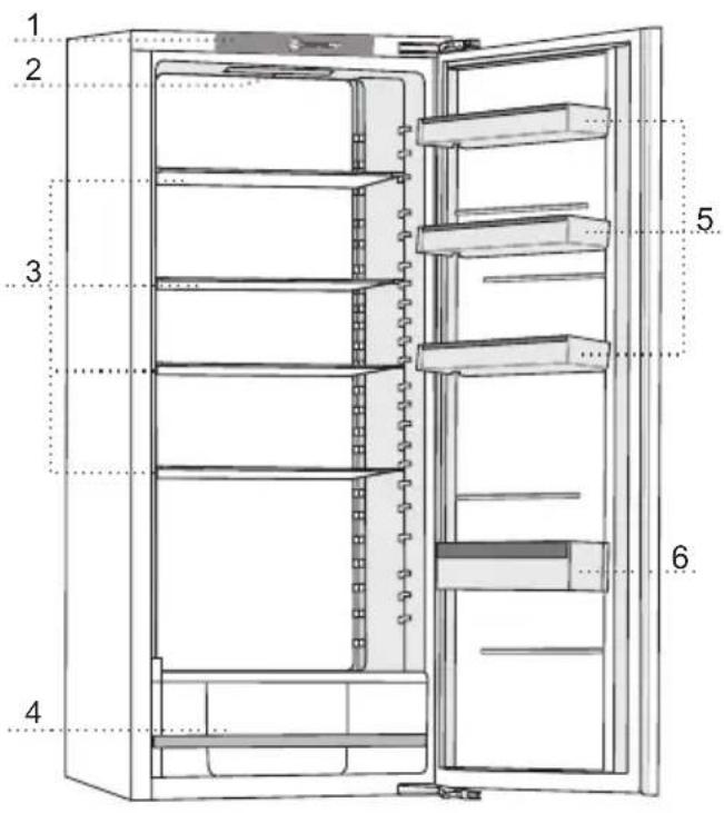 Pelgrim PKS34122 - WECHSEL DES TÜRANSCHLAGS UND EINBAU DES GERÄTS IN EIN KÜCHENELEMENT - 1