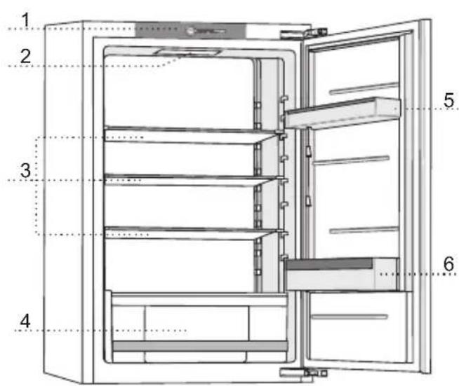 Pelgrim PKS34122 - CHANGING THE DOOR OPENING DIRECTION AND INTEGRATING THE APPLIANCE INTO A CABINET - 2