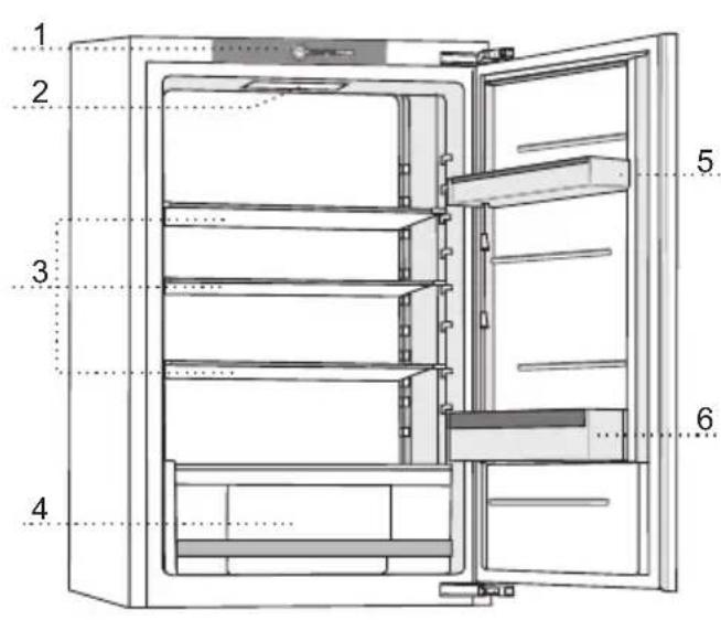 Pelgrim PKS34102 - Inversion du SENS d'ouverture des PORTES et encastrement dans un MEUBLE - 2