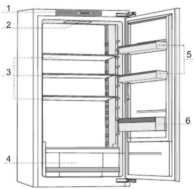Pelgrim PKS34102 - CHANGING THE DOOR OPENING DIRECTION AND INTEGRATING THE APPLIANCE INTO A CABINET - 3