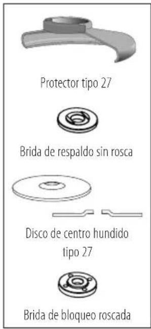 Protector tipo 27 Brida de respaldo sin rosca Disco de centro hundido tipo 27 Brida de bloqueo roscada