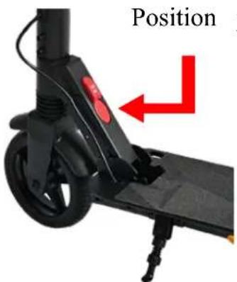 DENVER SEL65115O - Déplier/plier le scooter électrique - 3