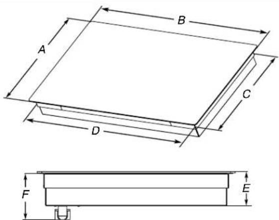 KITCHENAID KIKITKCES550HSS - Exigences d'emplacement - 1