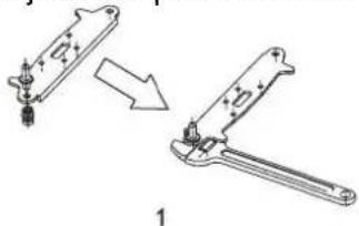 BRANDT BFC8611NX - Inverser le sens d'ouverture des portes - 6