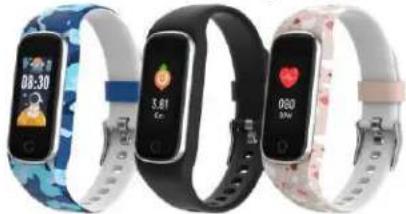 DENVER BFK312C - Bracelet connecté sport pour enfants Mode d'emploi - 1