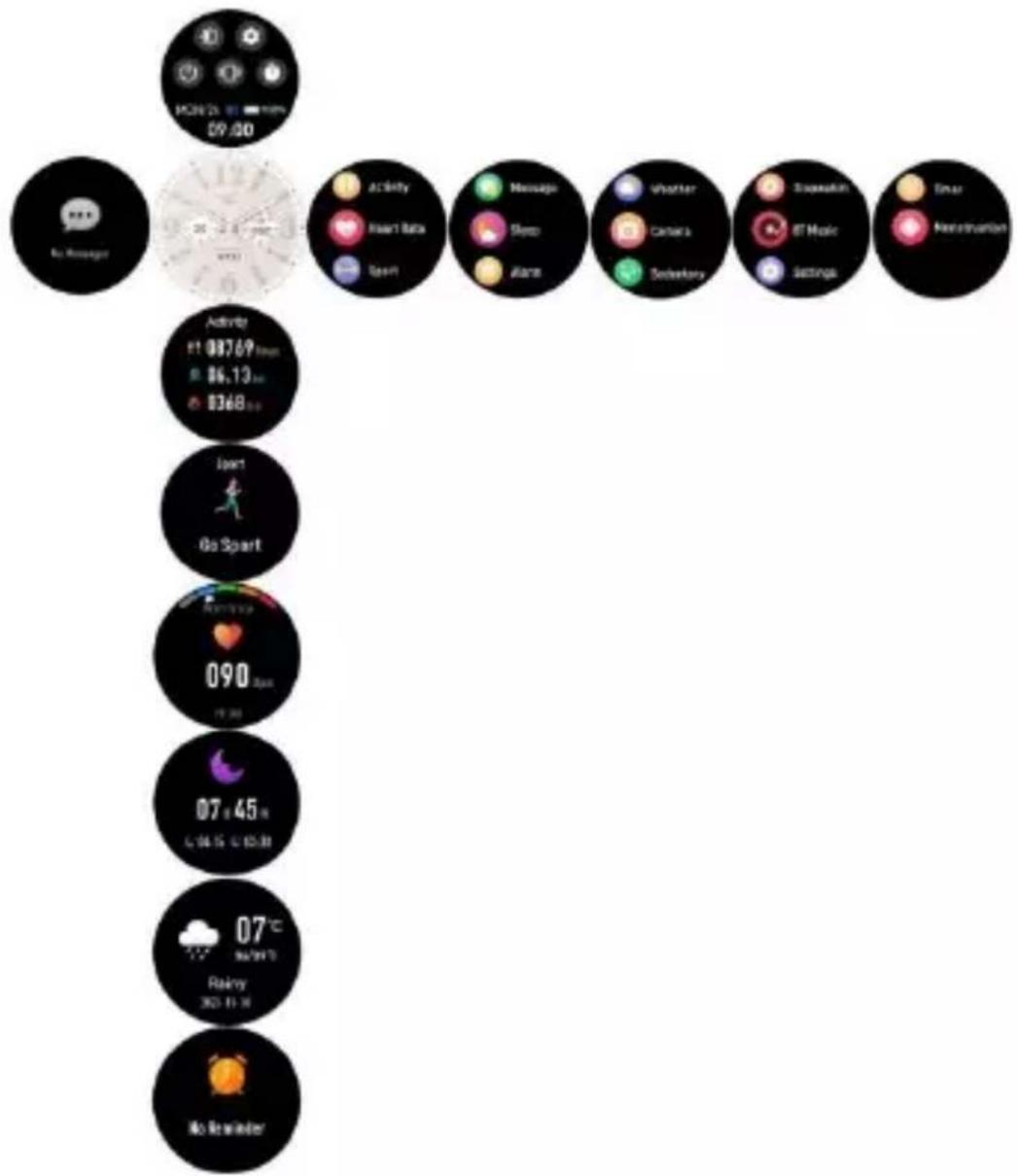 DENVER SW360S - Hovedmenu - 1