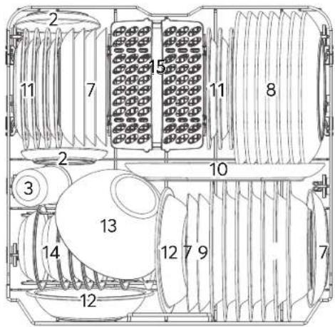 SIGNATURE SLV1446NE - Panier inférieur : - 1