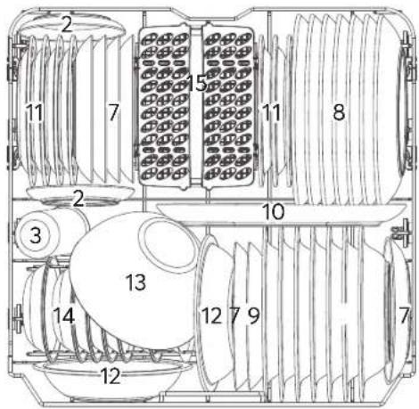 SIGNATURE SLV1446NE - Lower basket: - 1