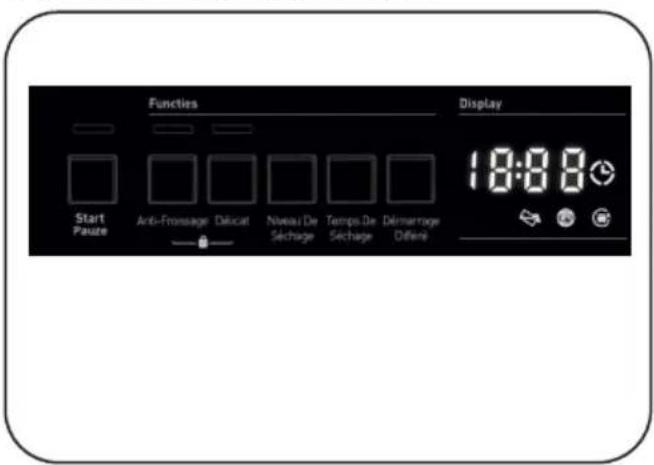 SHARP KDNCB8S7PW9FR - Bouton de sélection des programmes - 2