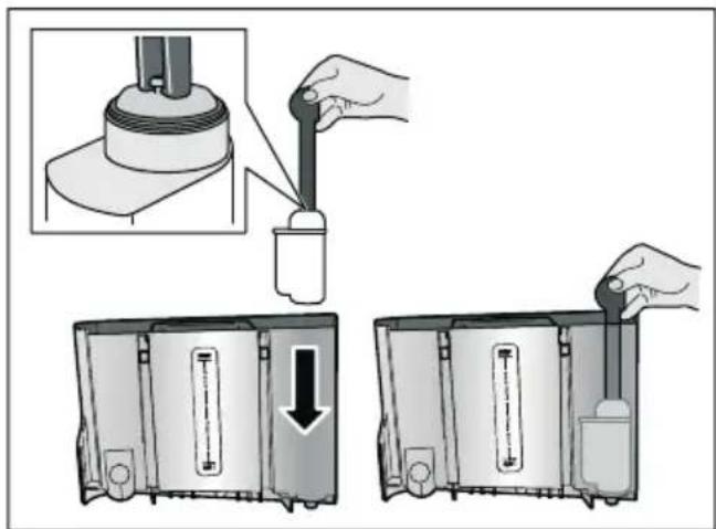 SIEMENS TI921509DE - Wasserfilter einsetzen oder erneern - 1