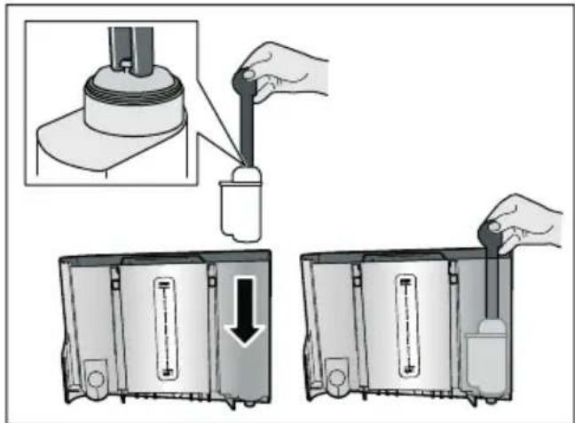 SIEMENS TI921509DE - Inserting or replacing a water filter - 1