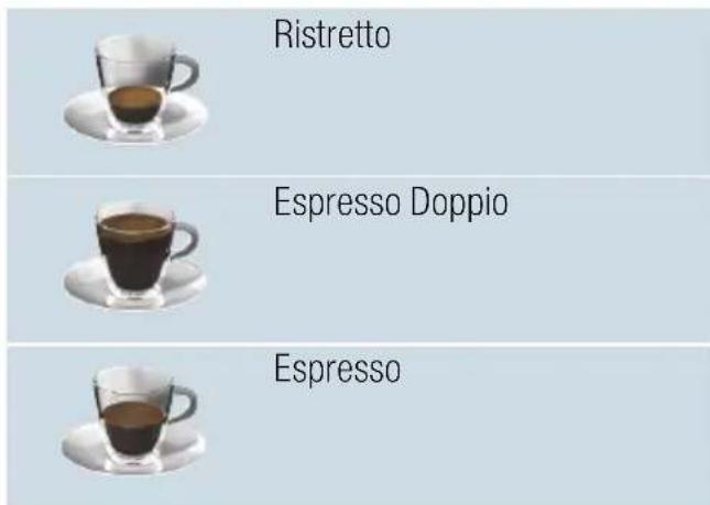 SIEMENS TI921509DE - Selezione della bevanda - 1