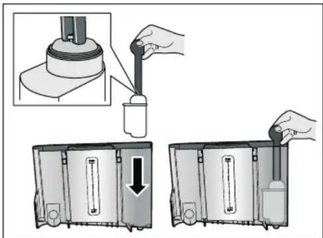 SIEMENS TI9573X7RW - Waterfilter aanbrengen of vervangen - 1