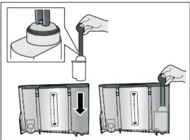 SIEMENS TI9573X7RW - Wasserfilter einsetzen oder erneuern - 1