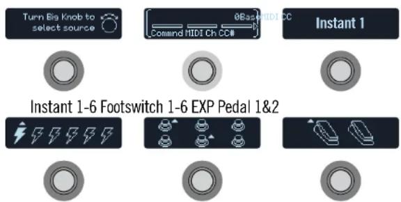 LINE 6 HX Effects - Assigner un message - 1